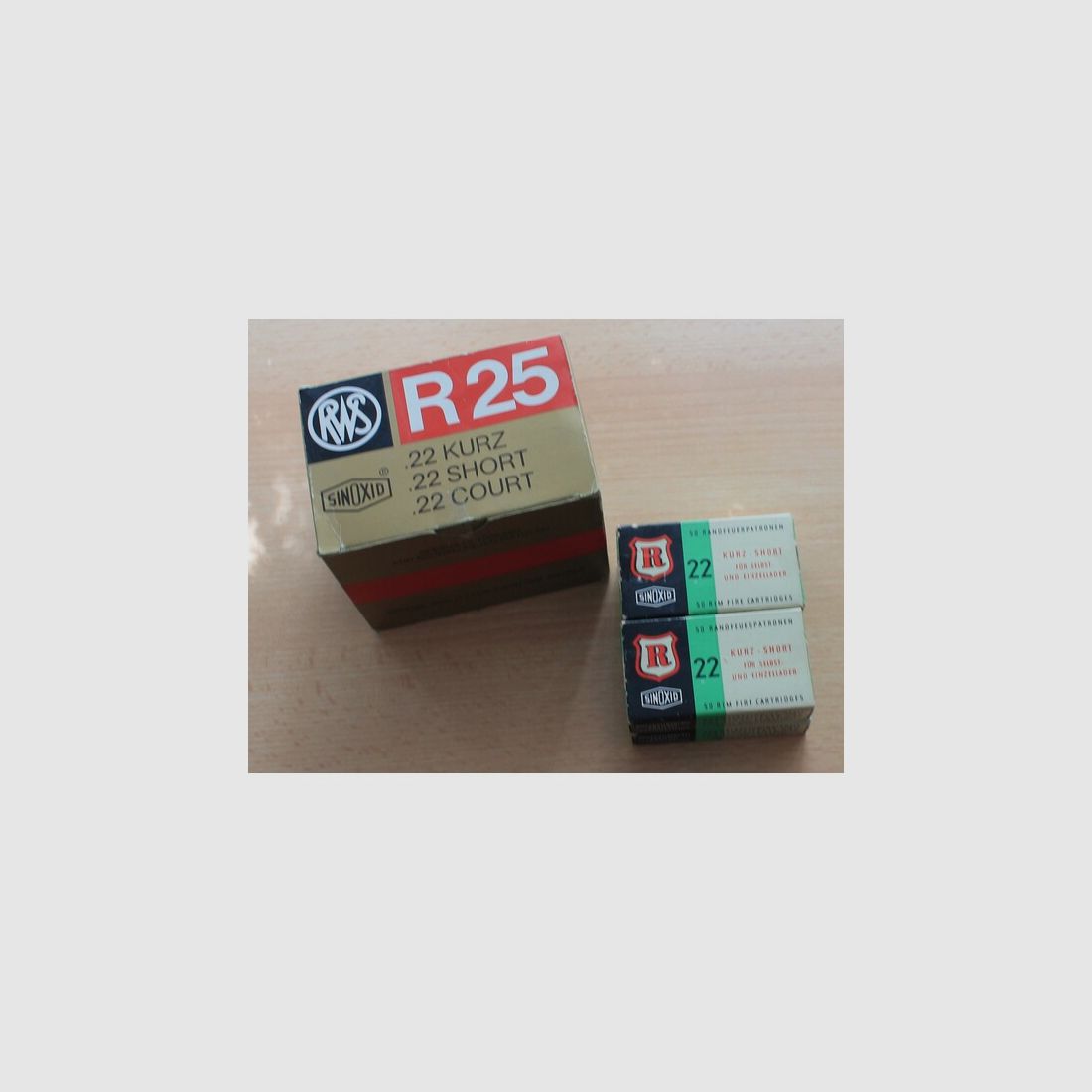 700 Patronen RWS Kal. .22kurz