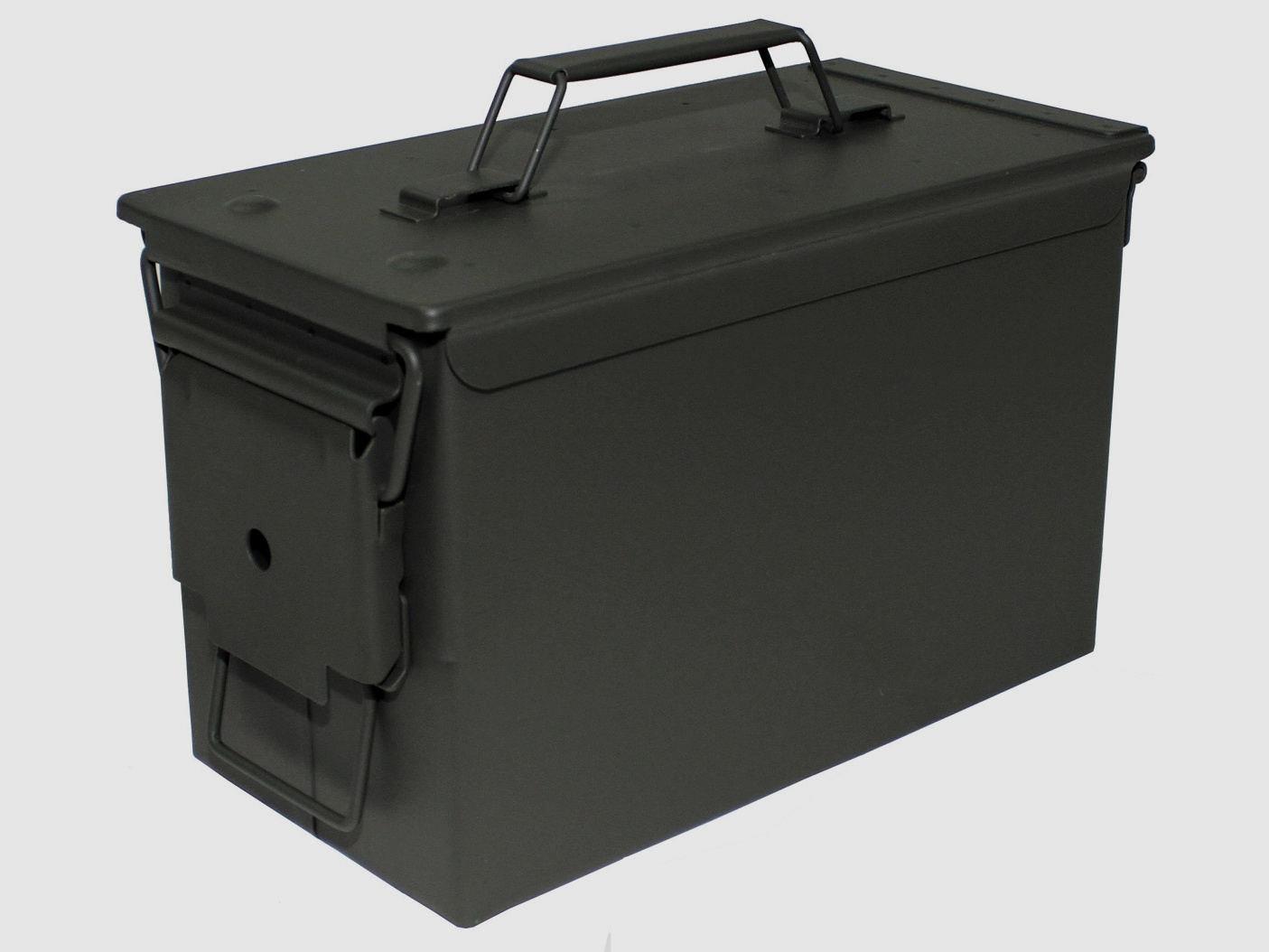 Caja de municiones de EE. UU., Cal. 50 mm, M2A1, metal, oliva
