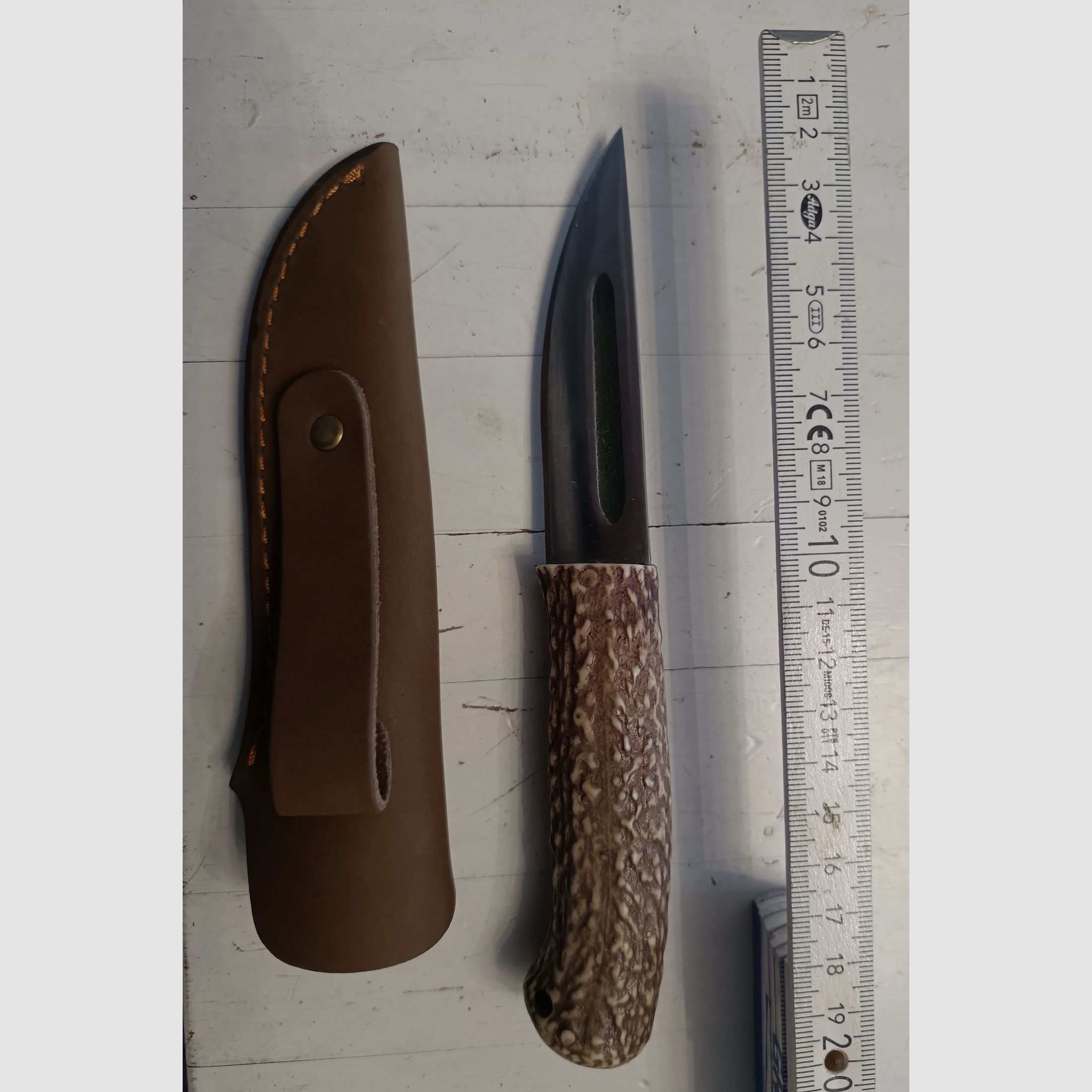 Yakut Hunting Knife Hunter/Knife with Horn Handle, image 1 of 4