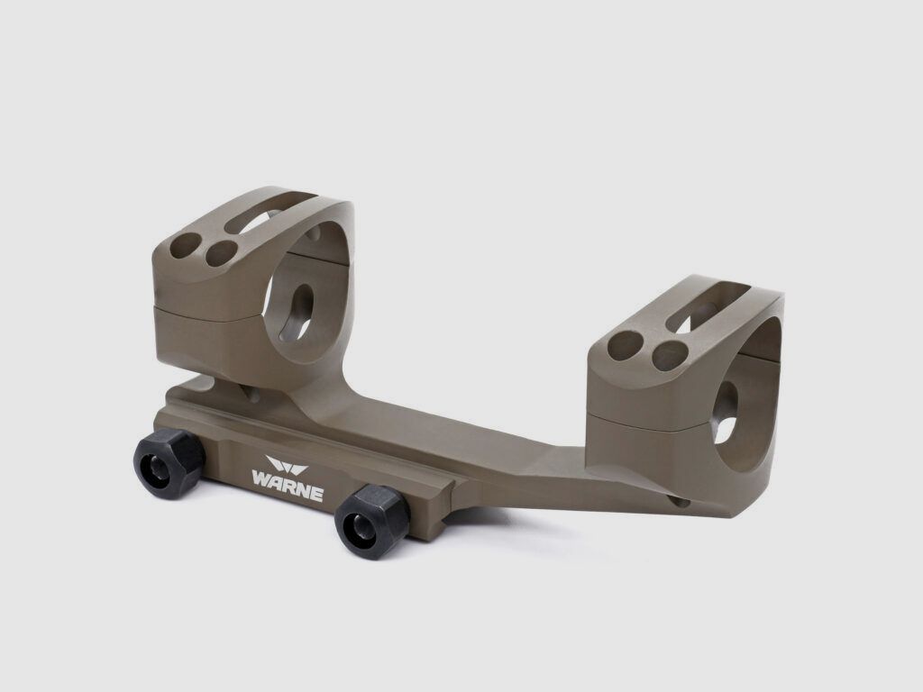 Montage Warne Skeleton - monobloc 34mm Weaver Dark Earth