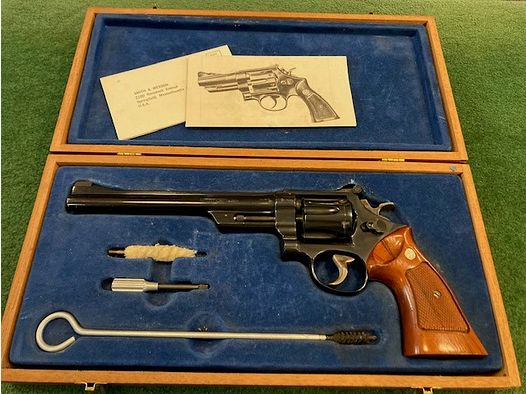 RARA S&W 27-2 CANNA 8,3/8 357M, ANNO 1976, SPORTIVA.