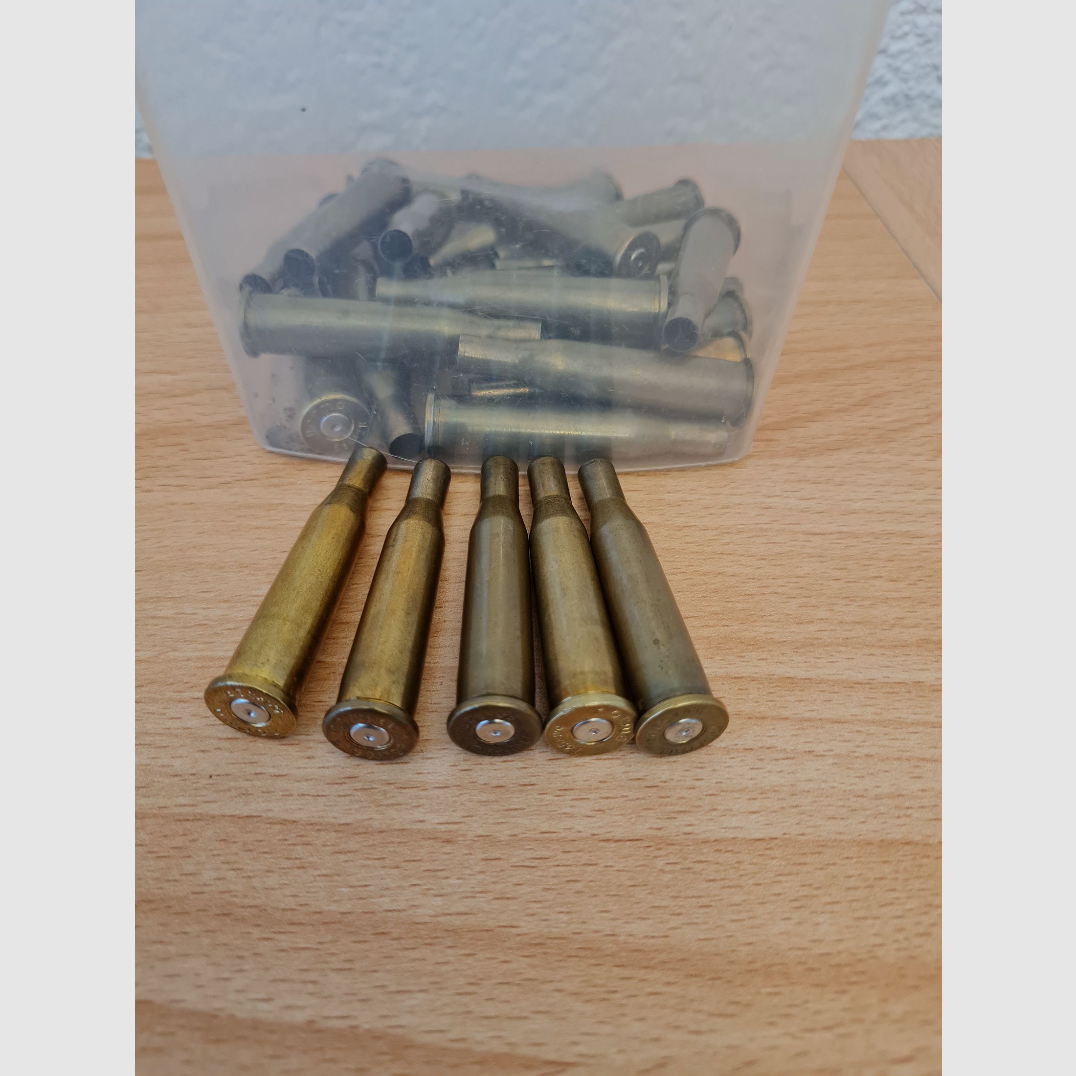 5,6 x 52R Messinghülsen für Wiederlader 