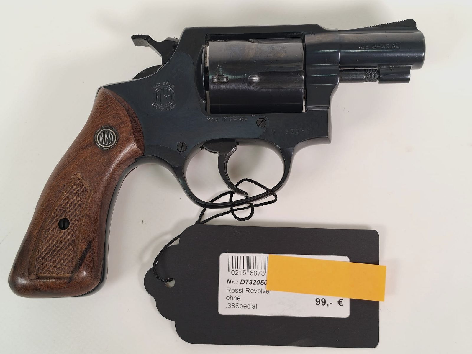 Rossi compact revolver .38 Special – 5-shot – like new