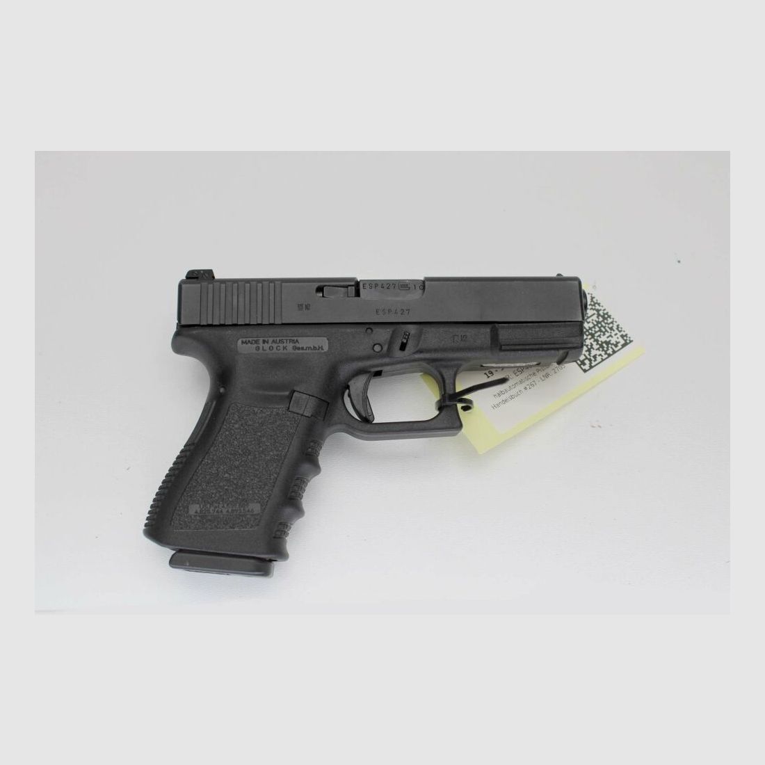 Glock 19 GEN 3 pistol 9mm Luger, image 2 of 2
