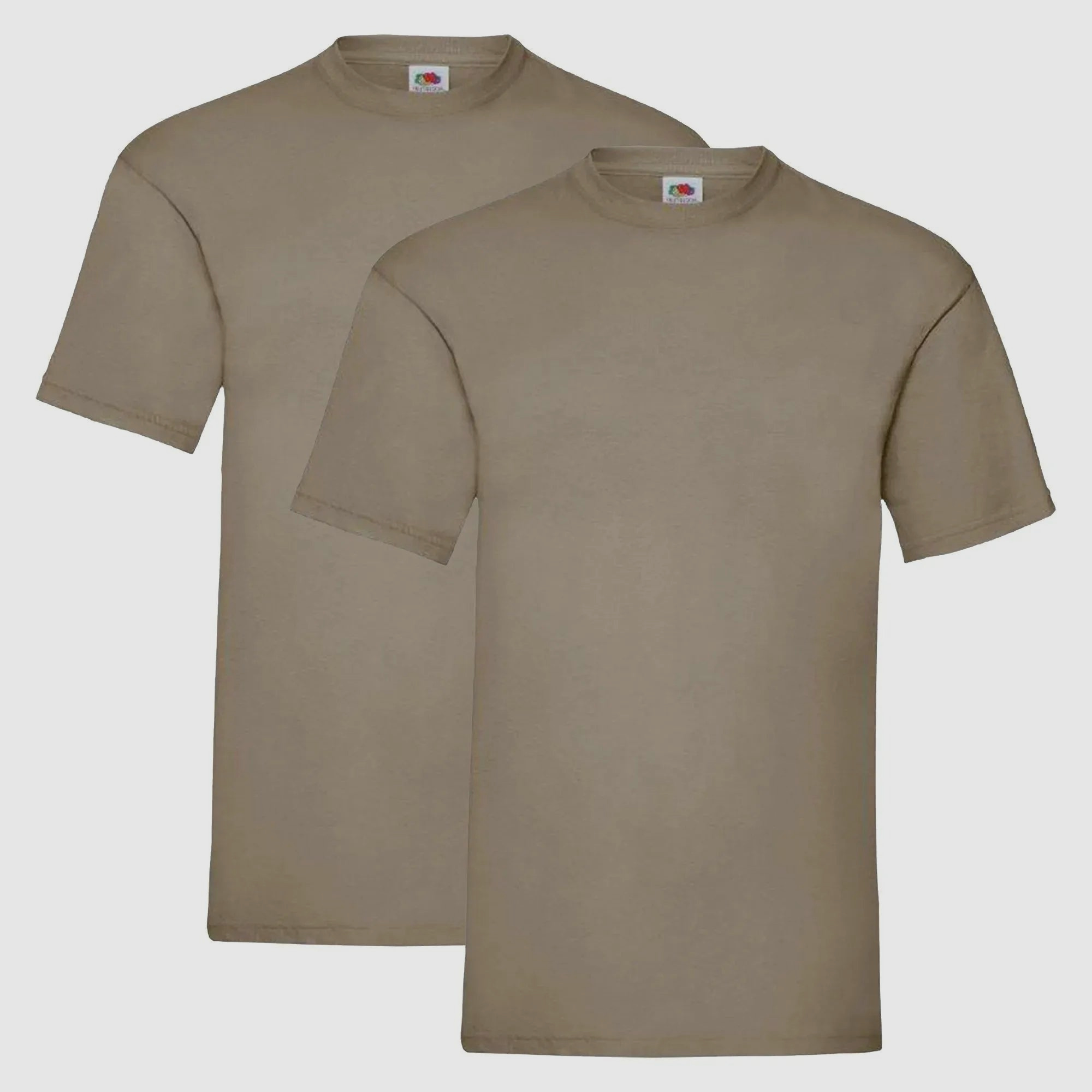 Fruit Of The Loom Fruit of the Loom T-Shirt Valueweight T khaki 2er Pack