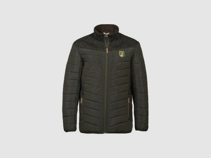 Percussion Steppjacke Hybrid Alaska oliv, Bild 2 von 2