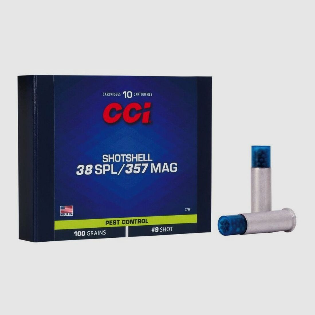CCI Shotshell 100grs Nr9 10St .357Magnum