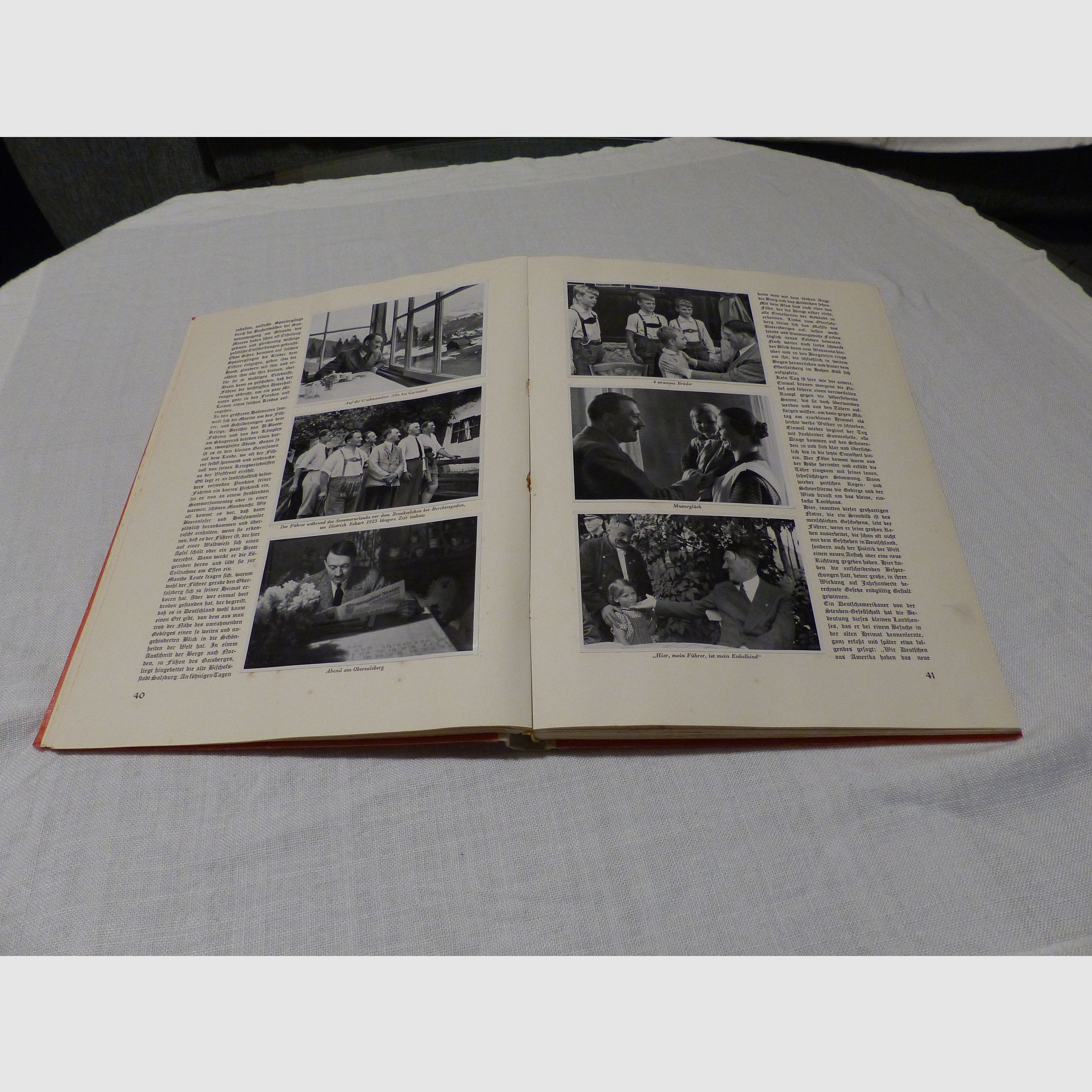 Adolf Hitler Pictures from the Life of the Leader 133 pages 1936, image 6 of 11
