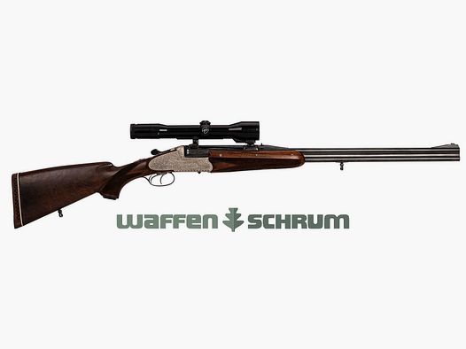 Winkler Bockdoppelbüchse  , ZF Zeiss Diavari Z 1,5-6x42 Abs. 11, SEM, .375H&H-.375H&amp;H