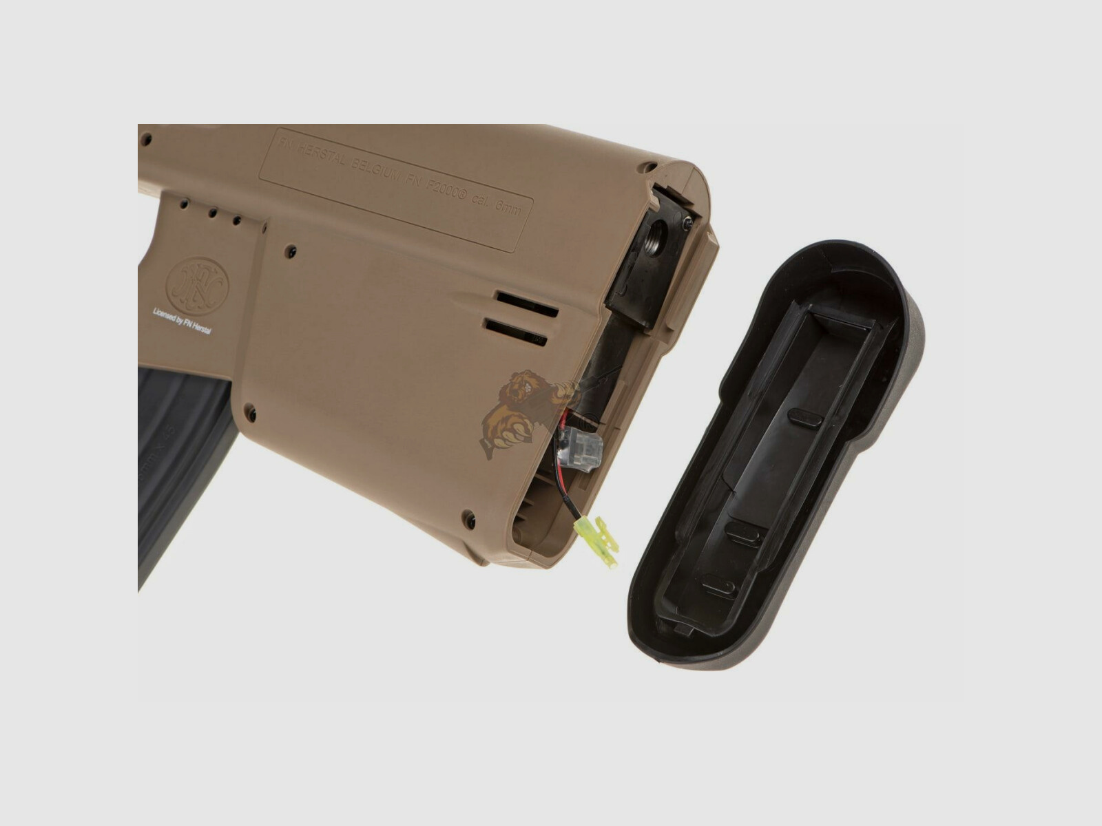 G&G FN F2000 Hunter Edition with ETU + Mosfet FN Herstal licensed version - in Desert Airsoft S-AEG free from 18