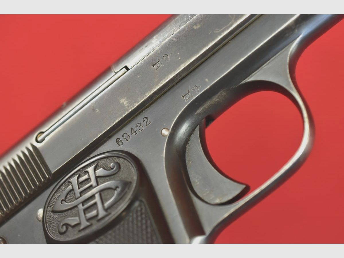#5180 Pistolet C.G. HAENEL SCHMEISSER MODEL 1, cal. 6,35, image 11 sur 11