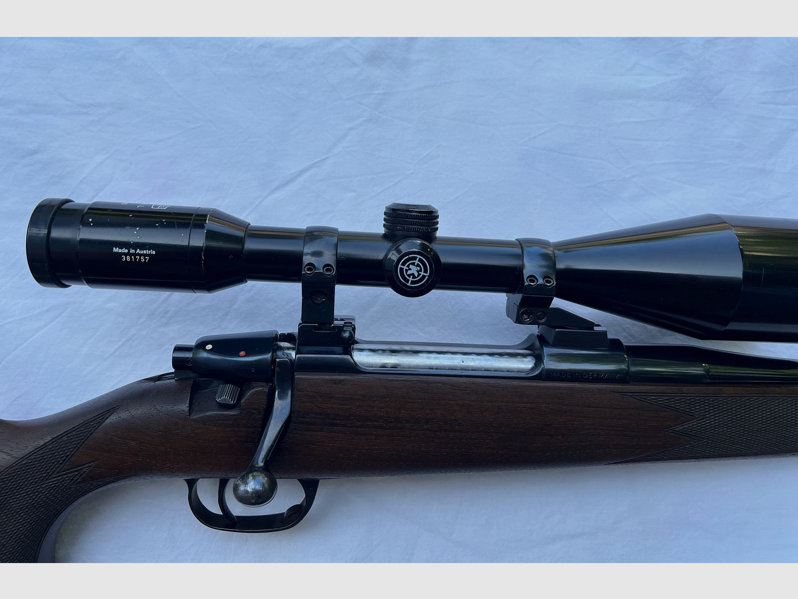 Stutzen Heym SR 20 caliber 6,5x55 SM with scope Kahles