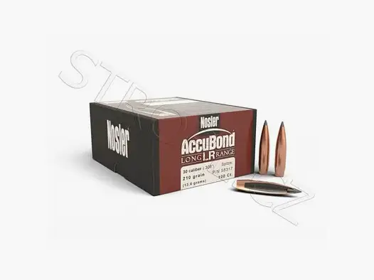 Projectiles Nosler ABLR .30 cal, dia .308, 210grs