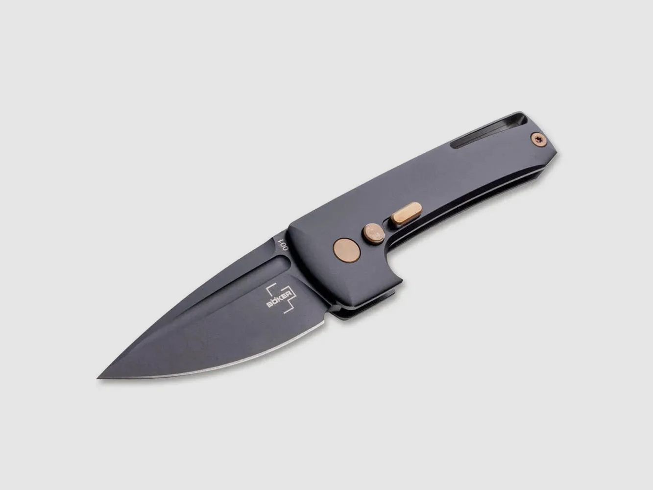 Böker plus Böker Plus Taschenmesser Harlock Mini schwarz