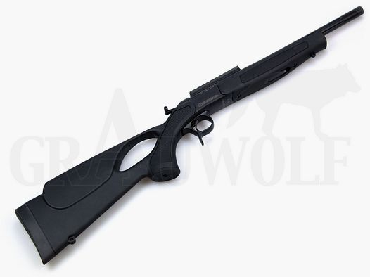 Bergara BA13 TD Kipplaufbüchse .308 Winchester 16,5" Brüniert, gefluteter Lauf schwarzer Kunststofflochschaft