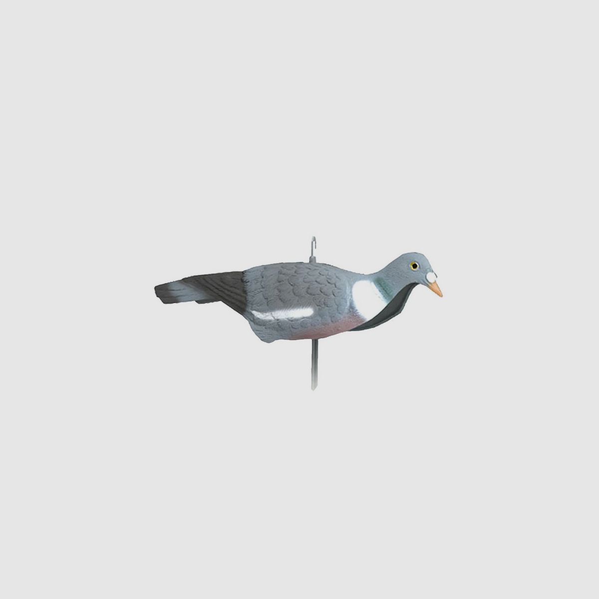 Lockvogel ringdove beweeglijk