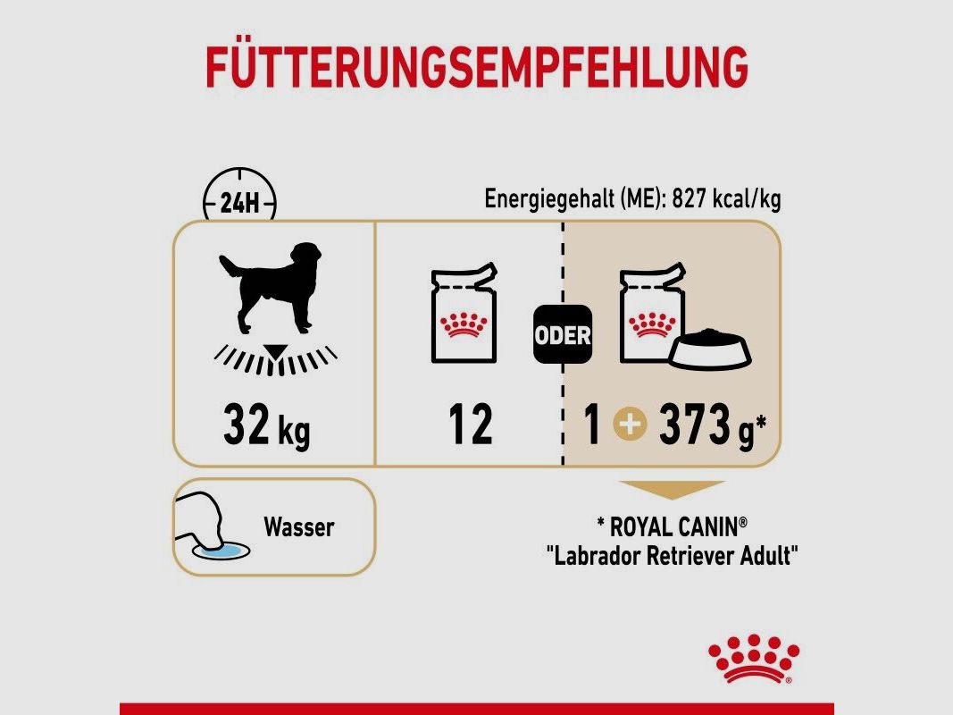 ROYAL CANIN Labrador Retriever Nassfutter Adult Stückchen in Soße 10x140 g