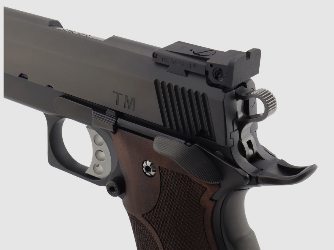 STP TM 9 BOMAR 6.0 Target Master Longslide Matchpistole Made in Germany mit Nill-Griff