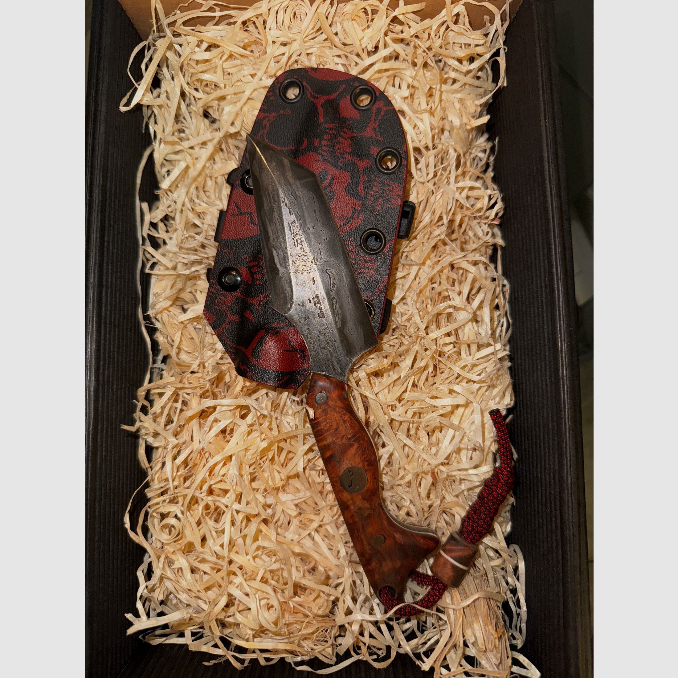 Damastmesser „Joker“ - Einzelstück & Unikat