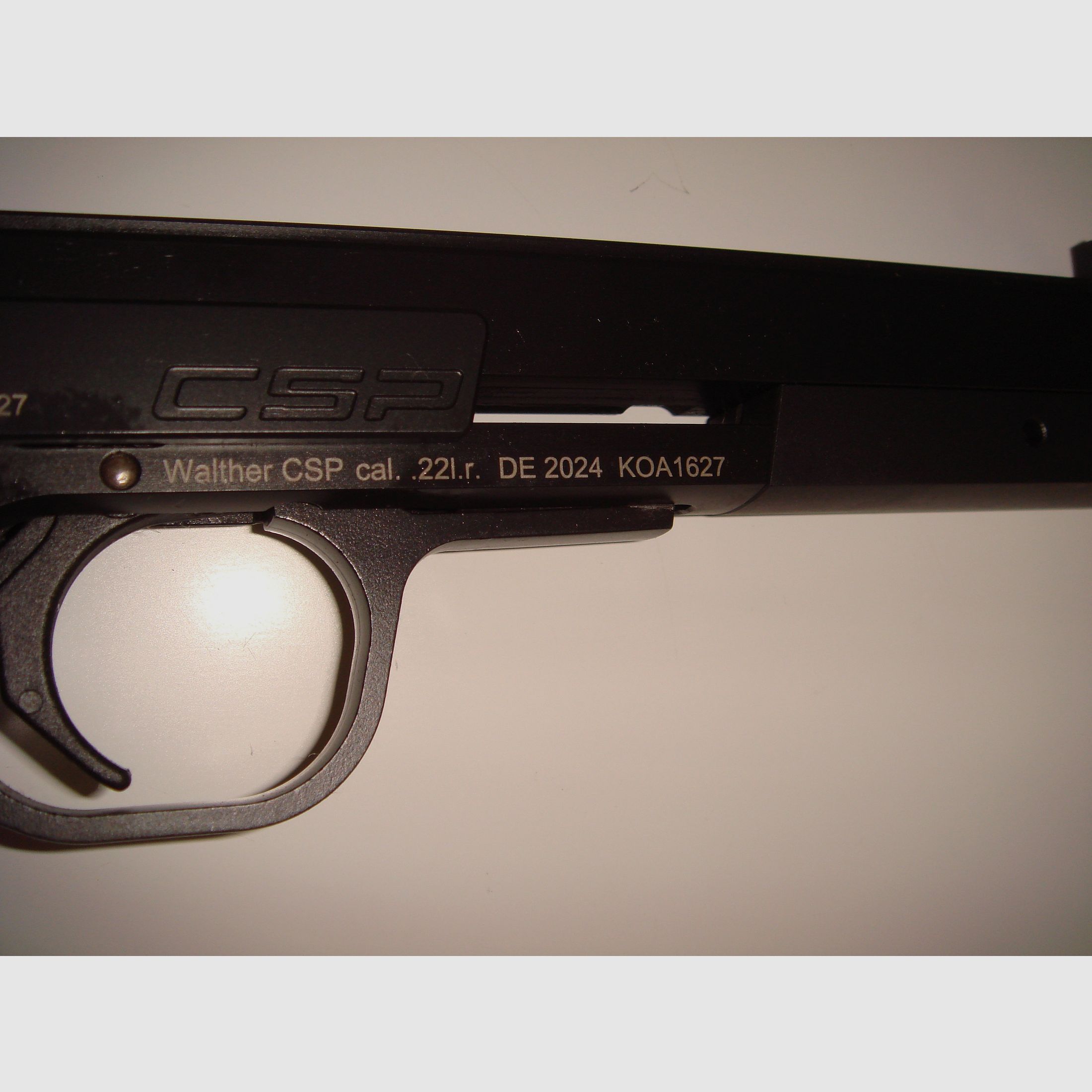 Walther CSP Expert .22lfb (impugnatura da competizione in legno stratificato blu angelo)