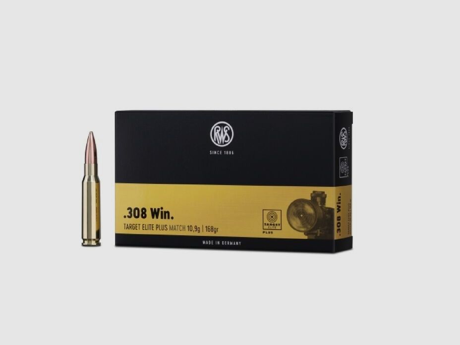 RWS Target EliteP 10.9g/168grs .308 Win