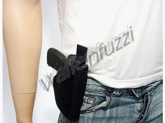 Funda de cinturón de nylon para pistolas pequeñas con clip