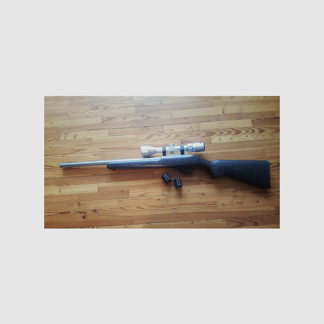 RUGER 10/22 Target ZF Bushnell Stainless Matchlauf 22LR f