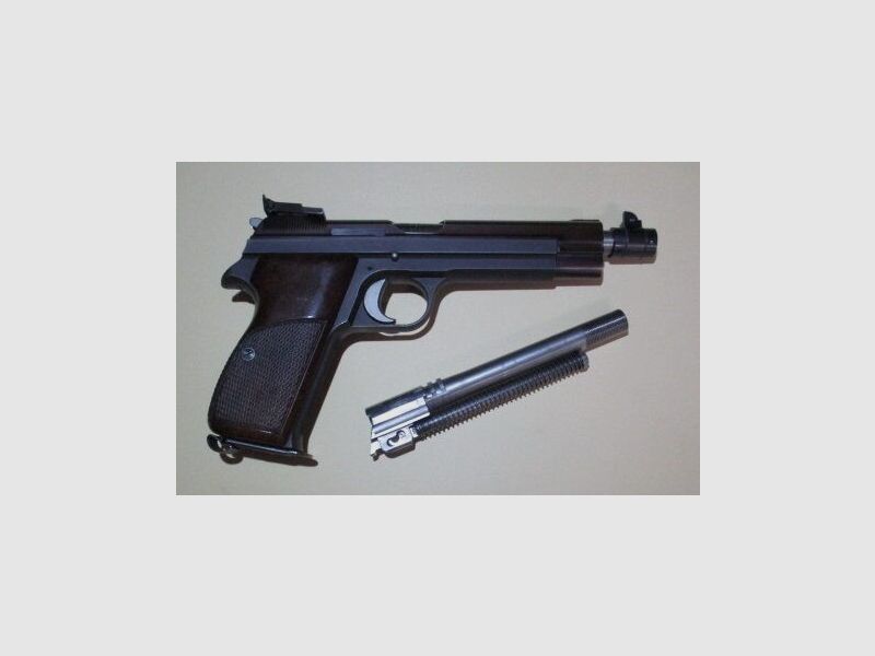 Pistole SIG P20-5 Target Sport 6 Zoll mit Zusatz Bleiflauf 210-5