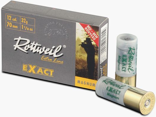 Rottweil Exact 12/70 Mag 32g Flintenlaufgeschoss 5er Pack.