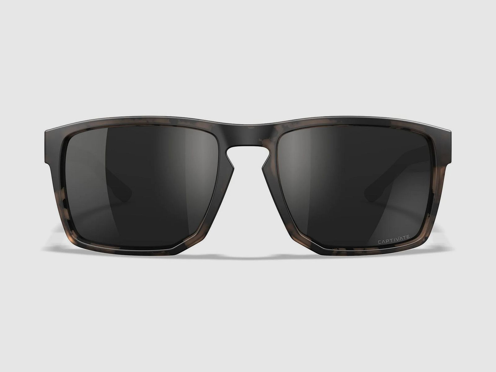 Lunettes de soleil Wiley X APEX avec verres CAPTIVATE Polarized Black Mirror, monture Matte Tortoise Brown AC6APX05, image 2 sur 5