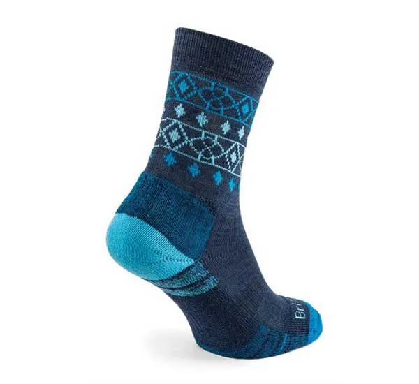 Bridgedale - Damen-Wandersocken Hike Lt Merino E - denim/blue, Bild 4 von 7