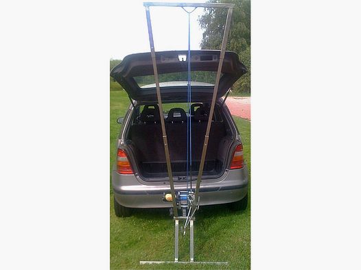 Schnepfenbart Aufbrech- und Bergehilfe V2A Edelstahl elektrisch