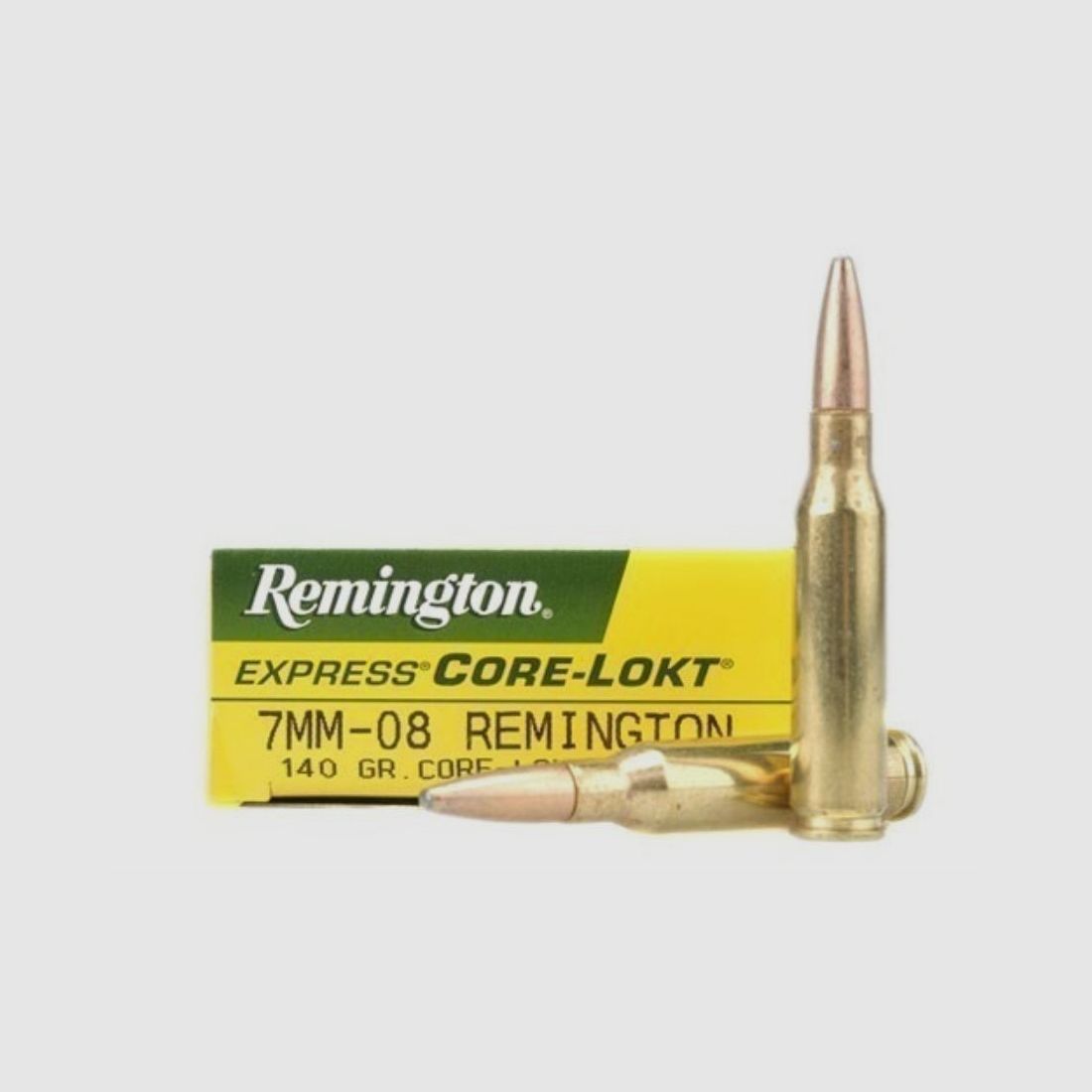 Büchsenmunition REMINGTON CORE-LOKT – 7mm-08 – 140 grains, Bild 2 von 3