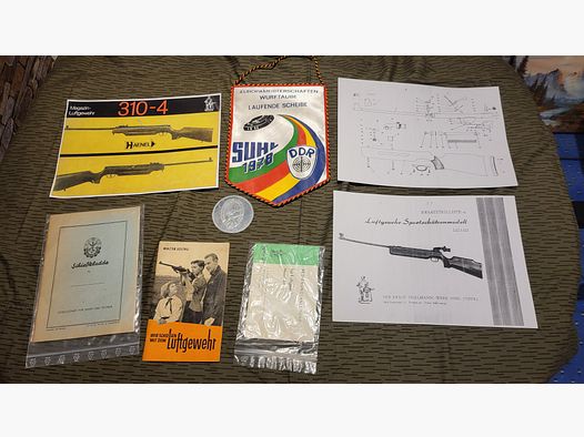Haenel Suhl accessories pennant and operating instructions