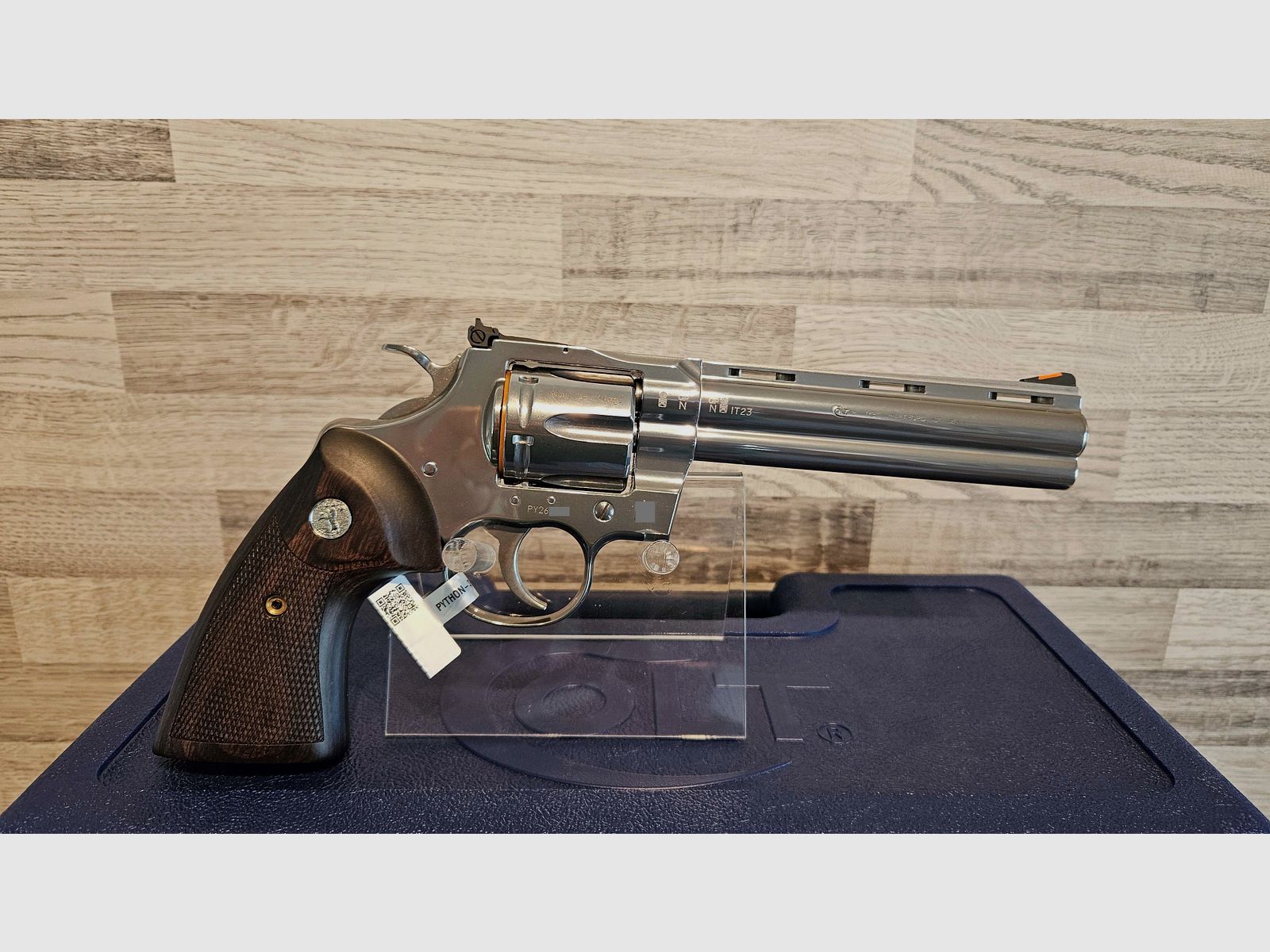Neuware vom Fachhandel - Revolver Colt Python STS 6" SP6WTS Kal. .357Mag. - Sonderpreis