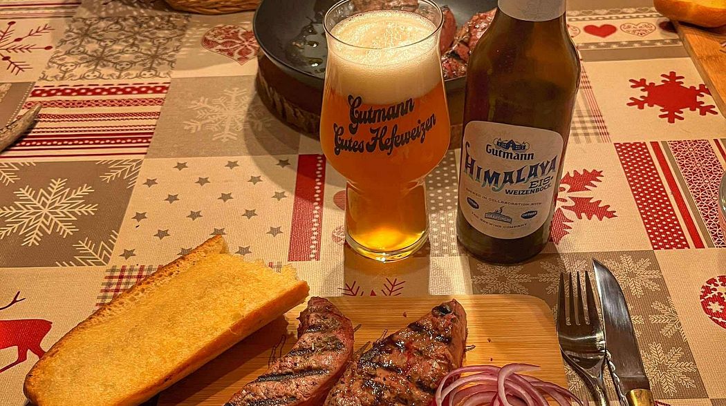 Gegrillte Rehleber - griechische Art