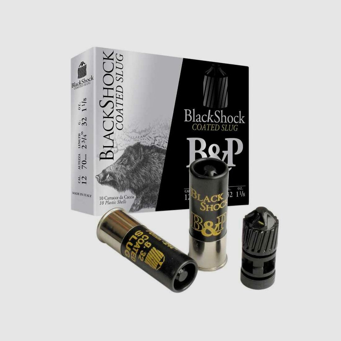 Baschieri & Pellagri 4 BP Black Shock Slug - 32g - 10 Stk