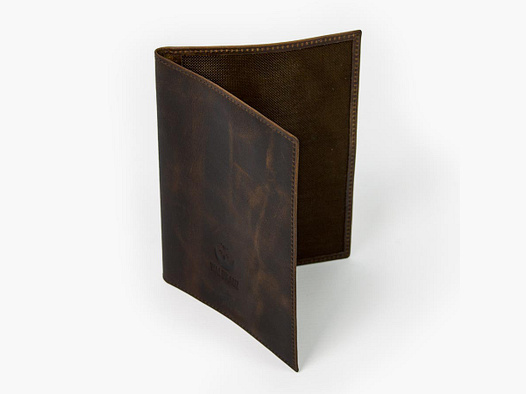 Hunting license case, leather