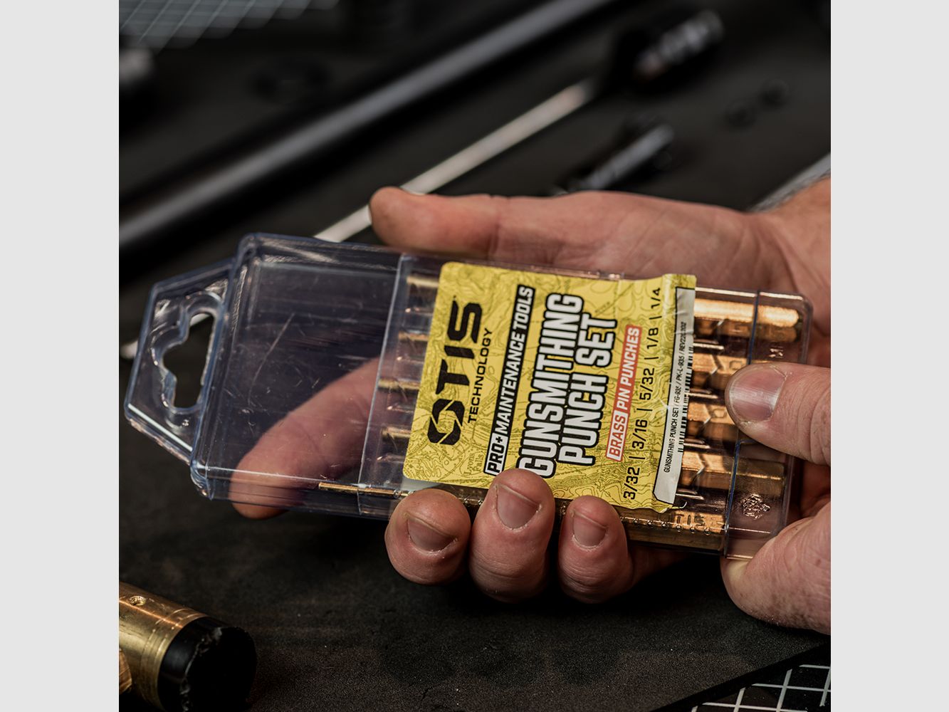 Otis Pro+ 5-tlg. Splintentreiber (Messing)