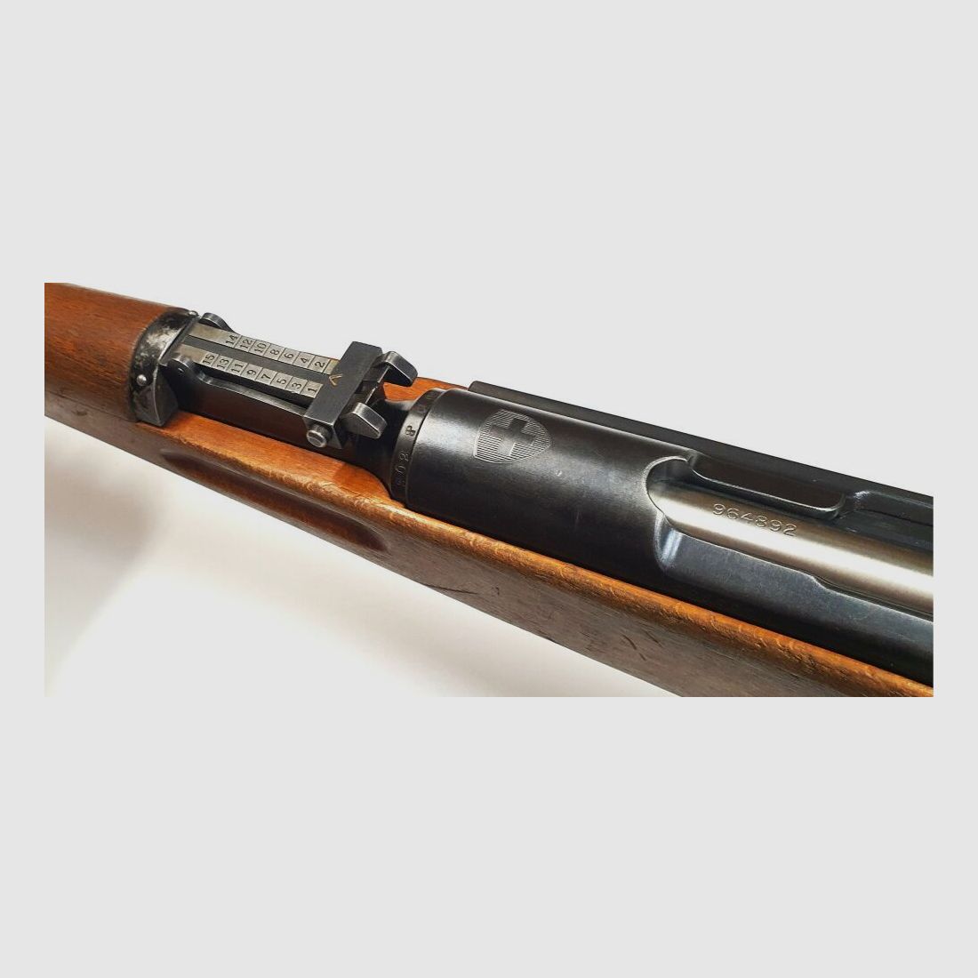 Fabryka broni Bern karabinek powtarzalny Fabryka broni Bern Szwajcarski K31 Kaliber 7,5x55 Szwajcarski całkowicie zgodne numery