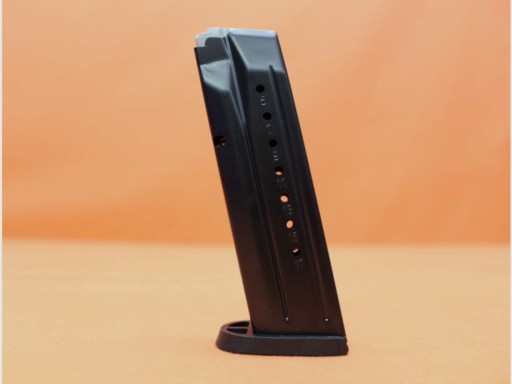 Smith & Wesson/S&W Smith&Wesson/S&W M&P9: Magazin 17-Schuss 9mmLuger Full Size Stahl brüniert (9mmPara/9x19)