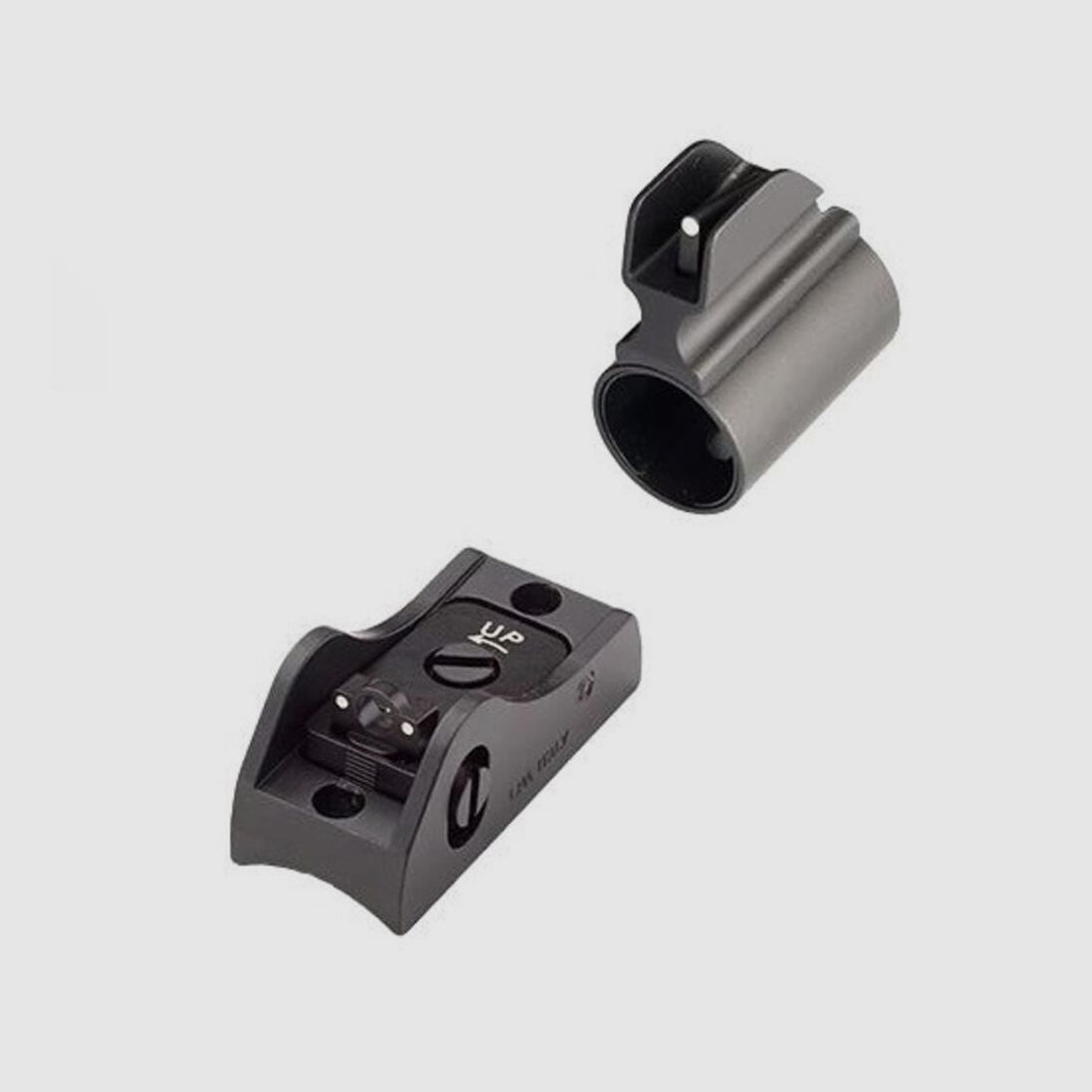 Zestaw celowniczy LPA T/S Ghostring 3-Dot biały 12GA