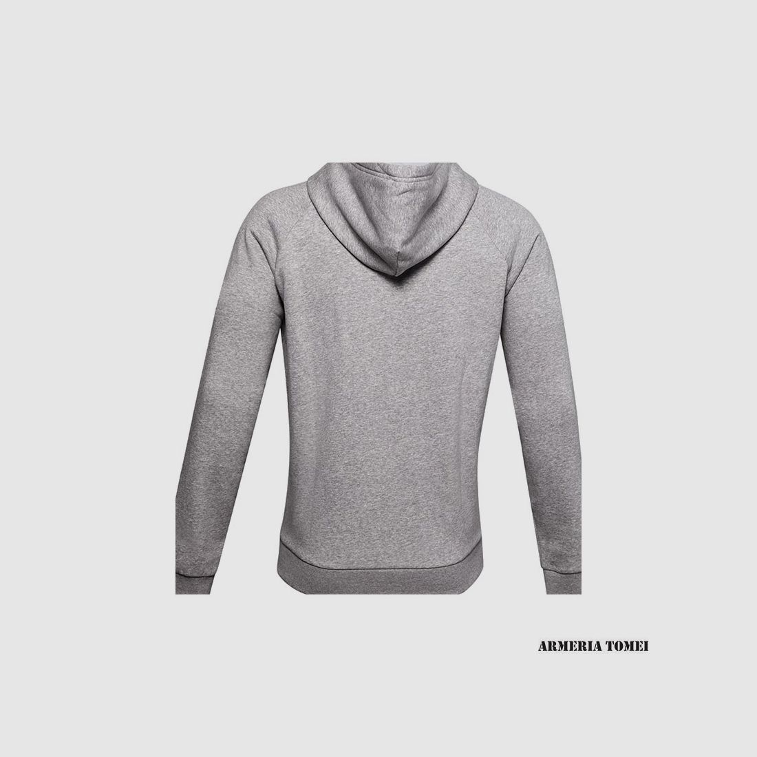 UNDER ARMOUR – HERREN – RIVAL FLEECE BIG LOGO HD Mod Grau Hellmeliert / Schwarz – 011, Bild 2 von 4