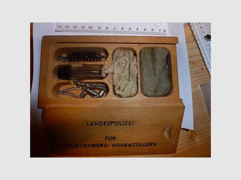 Achtung Sammler Reinigungsset Landespolizei Württemberg-Hohenzollern