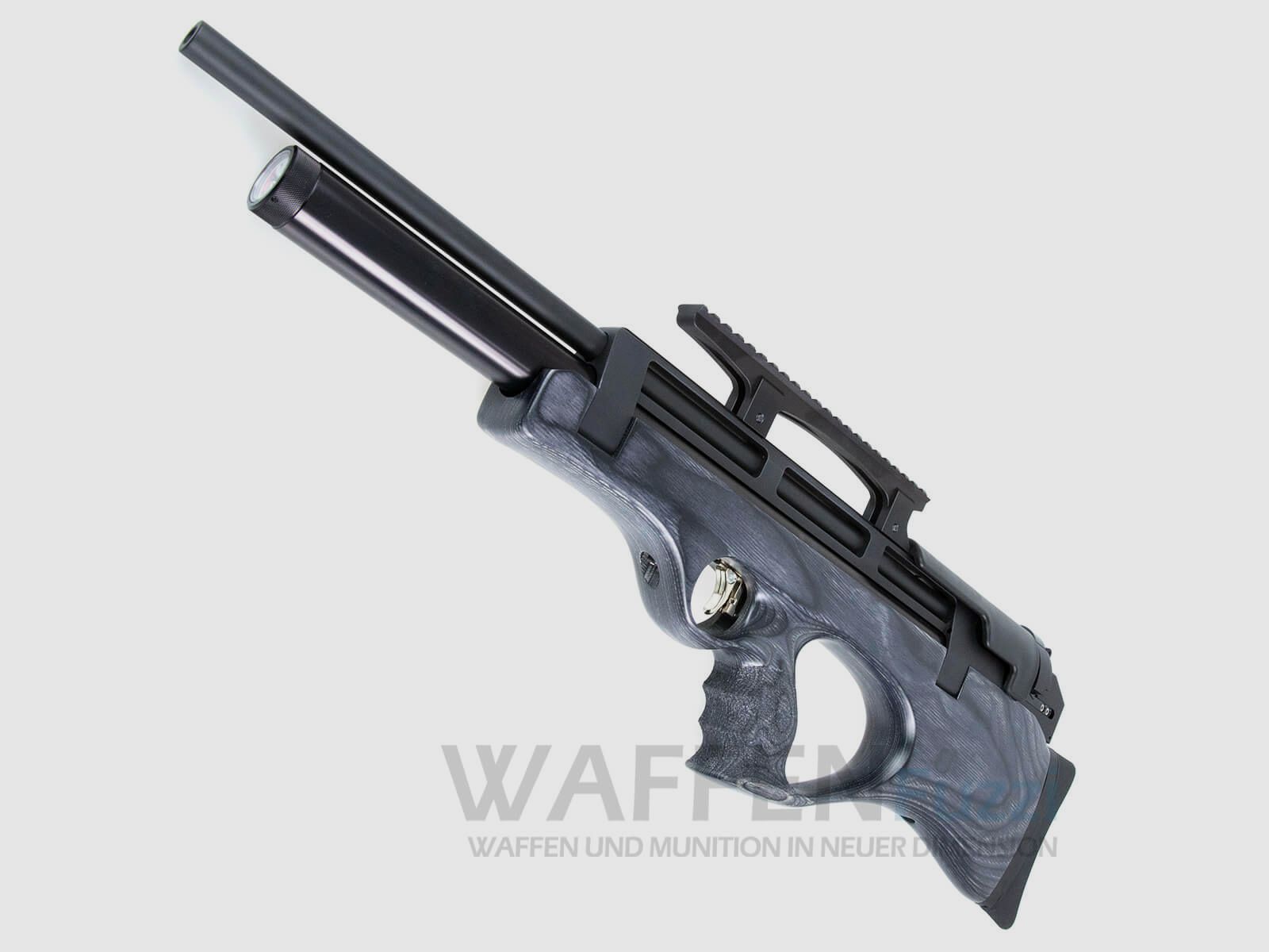 Steyr Pro X carabine à air précomprimé PCP, crosse en lamellé-collé gris, 4,5 mm, avec QF, image 4 sur 6