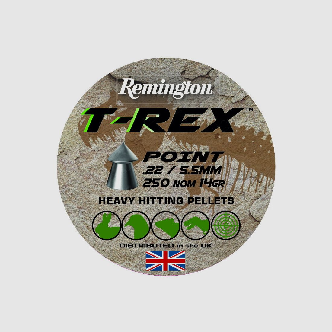 Remington T-Rex Point Kal. .22 / 5,5mm, 250 Schuss