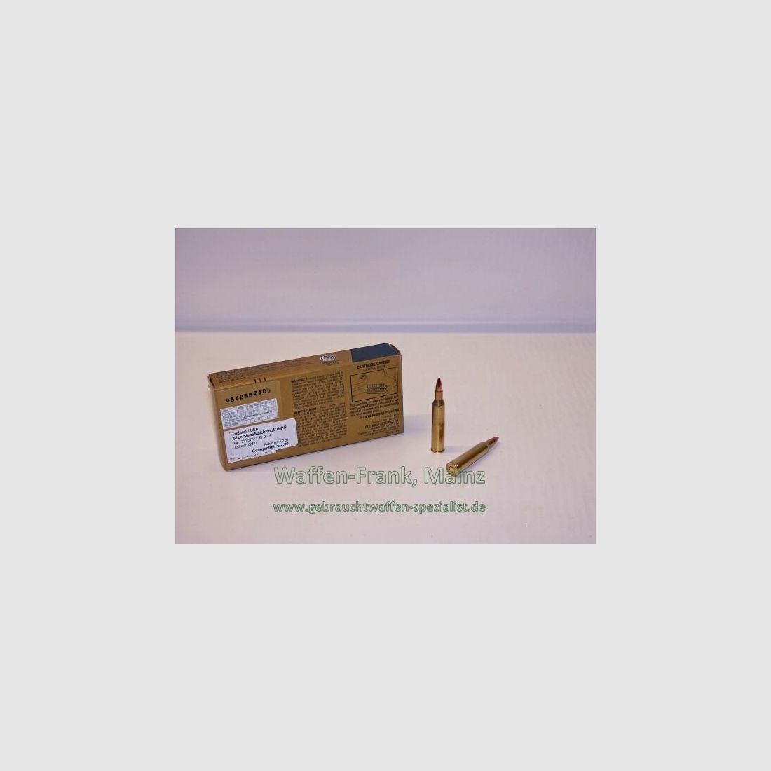 Federal / USA 52 gr. Sierra Matchking BTHP Premium 220SWIFT