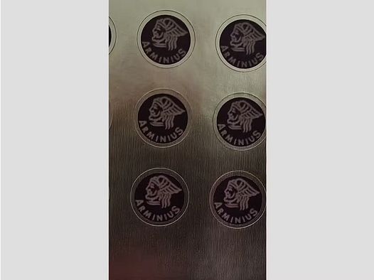 1x Arminius Logo Icon Emblem Aufkleber für ME Bull Barrel & ME Single Action Army