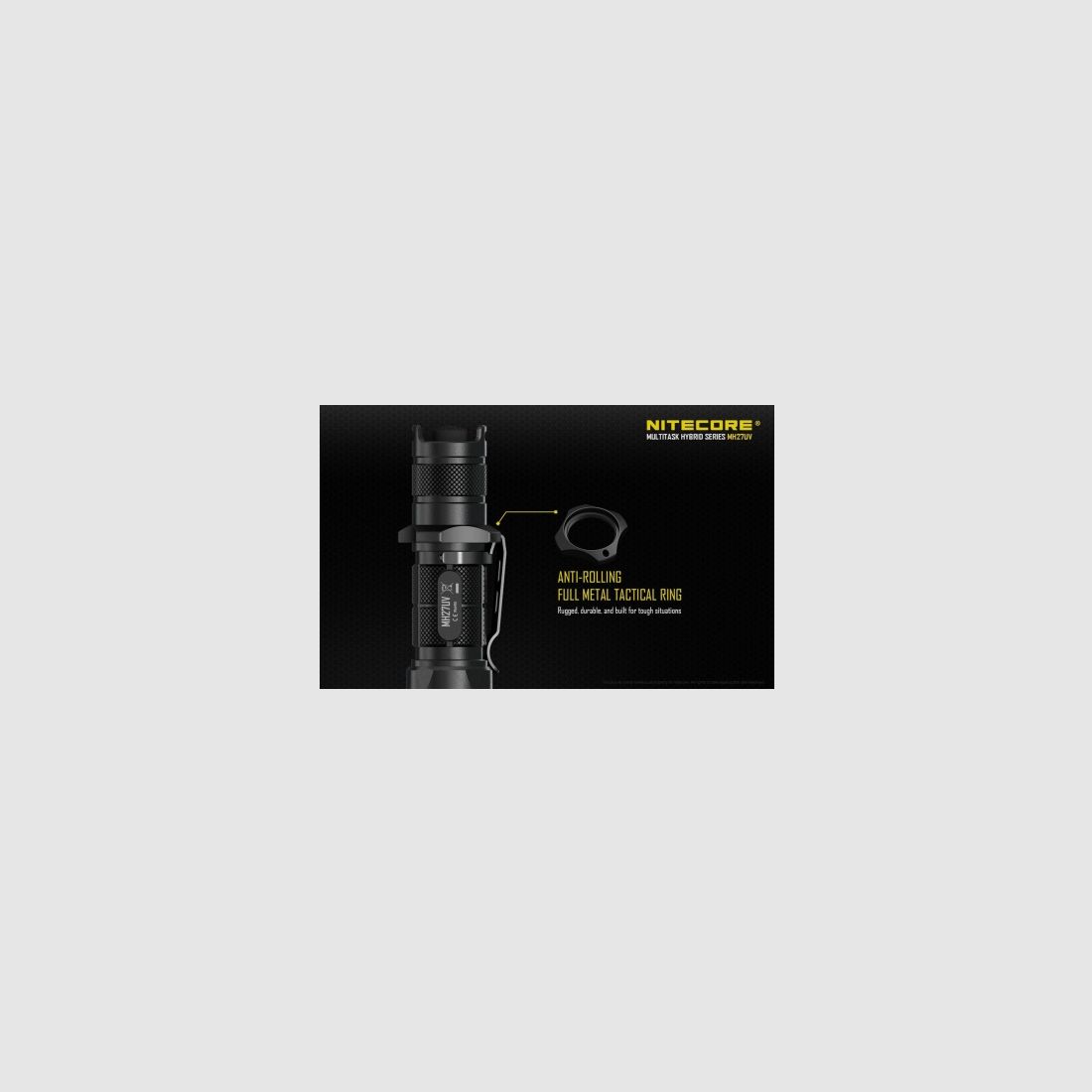 Linterna Nitecore MH27UV 1000 lúmenes, imagen 21 de 27