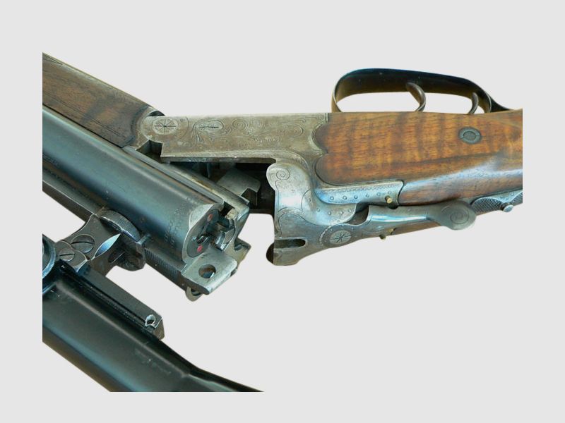 Drilling Sauer&Sohn, Kal. 7x65R, 16/70, mit Einstecklauf (.22 Hornet) u. ZF, Bild 4 von 5